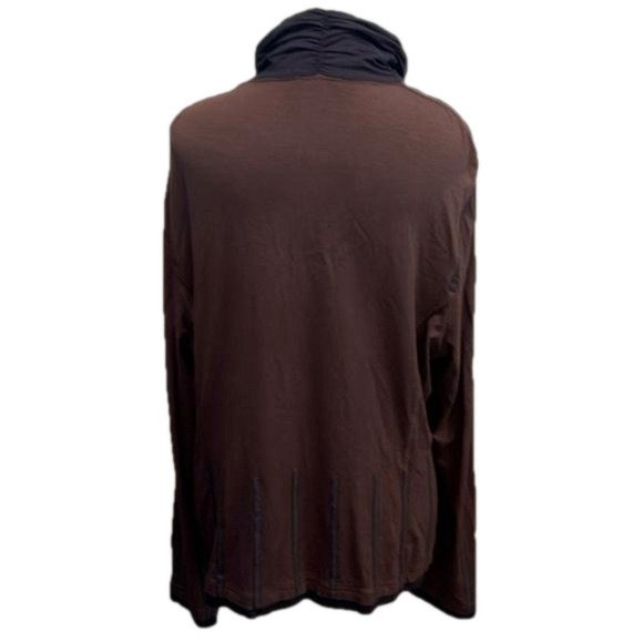 Orwell fairytale Sz 16 brown with black horizontal black stripes zip up jacket - Picture 4 of 9